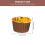 400Pcs Paper Cake Holders Disposable Baking Cups Assorted Colors 10