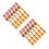 400Pcs Paper Cake Holders Disposable Baking Cups Assorted Colors 9