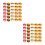 400Pcs Paper Cake Holders Disposable Baking Cups Assorted Colors 7