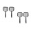 4Pcs Washable Black Cat Poop Scooper Practical Pet Cleaning Tool 4