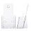 4Pcs Modern Acrylic Brochure and Magazine Display Rack 3