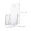 4Pcs Modern Acrylic Brochure and Magazine Display Rack 10