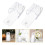 4Pcs Modern Acrylic Brochure and Magazine Display Rack 11
