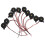 20Pz Buzzer Allarme Piezoelettrico Nero Alta Per Auto 1