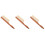 3Pcs Beekeeping Cleaning Equipment Wooden Handle Chocolate 3