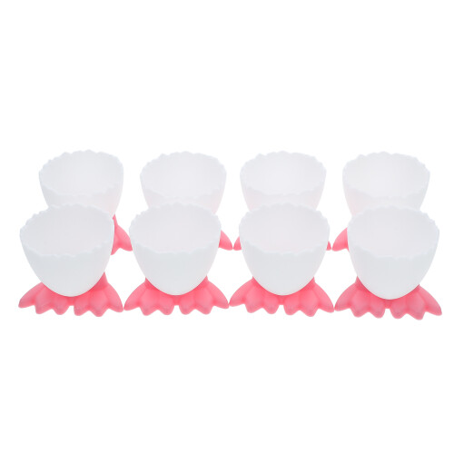 40Pz Uova in PP Rosa Per Casa Design E