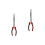 2Pcs Compact Spark Plug Wire Removal and Crimping Tool Plastic Metal 6