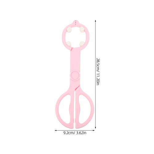 Pinza Ciuccio Rosa Sicura in ABS E Tpe 2