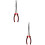 2Pcs Compact Spark Plug Wire Removal and Crimping Tool Plastic Metal 9