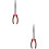2Pcs Compact Spark Plug Wire Removal and Crimping Tool Plastic Metal 8