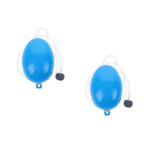 2Pz Pompa Aria Acquario Silenziosa Per 15l/min Portatile 1