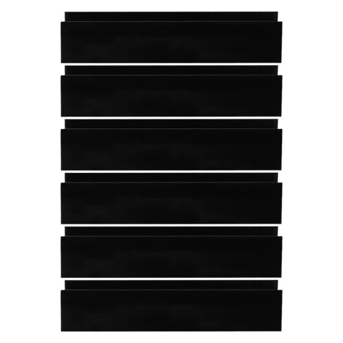 24Pz Guide Sicurezza Rinforzo Cancelli E Animali Nero U Shape