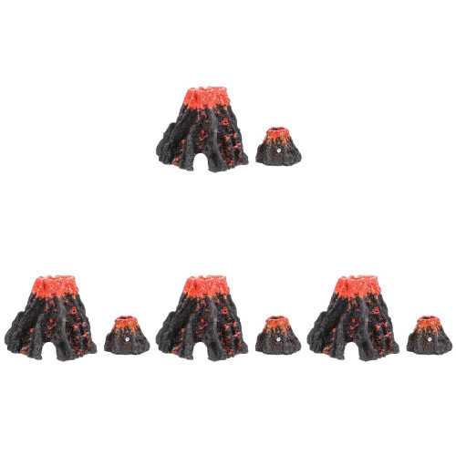 8Pz Piccolo Artificiale in Resina Per Decorazione Acquari 2