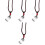 4Pcs Empty Bottle Pendant Necklace with Titanium Steel 5
