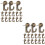 60Pz Push Pin Metallo Multiuso Con Gancio Per Decorazioni 6