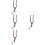 4Pcs Empty Bottle Pendant Necklace with Titanium Steel 9