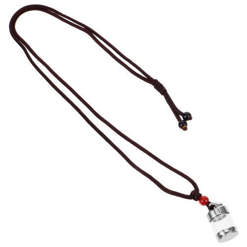 4Pcs Empty Bottle Pendant Necklace with Titanium Steel 2