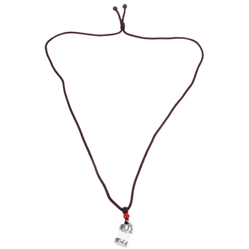 4Pcs Empty Bottle Pendant Necklace with Titanium Steel 1