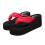 2Pz Ciabatte Piattaforma Rosse Comfort Party 1