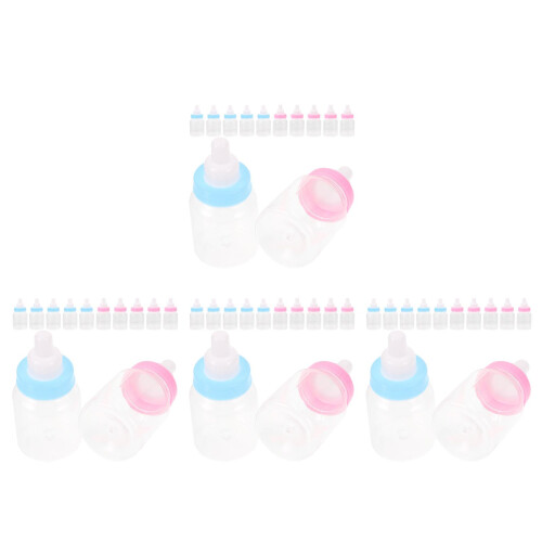 48Pcs Bottles Feeding Bottle Candy Boxes for Shower Favors 2