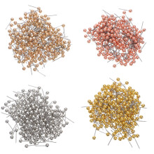 800Pcs Bright Round Push Pins for Cork Bulletin Boards and Travel Maps