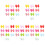 50Pz Fiocchi Colorati Clip Decorativa Per 4