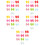 50Pz Fiocchi Colorati Clip Decorativa Per 9