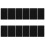 48Pz Tag in Alluminio Nero, Blank Per Incisioni Creativi 1