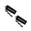 8Pcs Black Acrylic Reservation Signs Reserved Table Decor for Parties 8