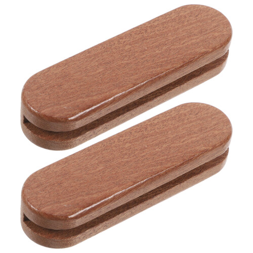 4Pcs Ergonomic Wood Pot Handle Holders Coffee for Kitchen & Grill