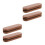 4Pcs Ergonomic Wood Pot Handle Holders Coffee for Kitchen & Grill 8