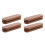 4Pcs Ergonomic Wood Pot Handle Holders Coffee for Kitchen & Grill 4