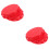 4Pz Tappi Ibc Rosso in Per Copertura E Sigillo Serbatoi 8