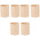 6Pz Porta in Legno Beige Robusto Per Penne Make-Up E Ufficio 7
