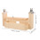 4Set Kit Intreccio Braccialetti Legno Khaki Strumenti DIY 9