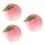 3Pz Base Molla Antenna Auto Con Decorazione Pesca Rosa 6