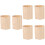 6Pz Porta in Legno Beige Robusto Per Penne Make-Up E Ufficio 10