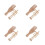 8Pz Manichini Legno Beige Con Stand Per E Pittura 5