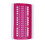 3Pcs Lightweight Rosy Floss Organizer Thread Holder 30 Position Cards 1