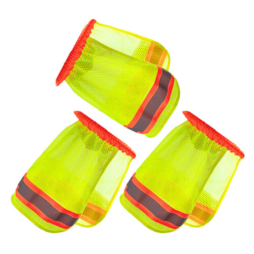 15Pz Rete Con Strisce Riflettenti Per Casco Protettivo 2
