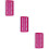 3Pcs Lightweight Rosy Floss Organizer Thread Holder 30 Position Cards 9