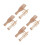 8Pz Manichini Legno Beige Con Stand Per E Pittura 7