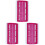 3Pcs Lightweight Rosy Floss Organizer Thread Holder 30 Position Cards 2