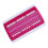 3Pcs Lightweight Rosy Floss Organizer Thread Holder 30 Position Cards 11