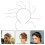 5Pz Argento Accessorio Per Donne Sposa 11