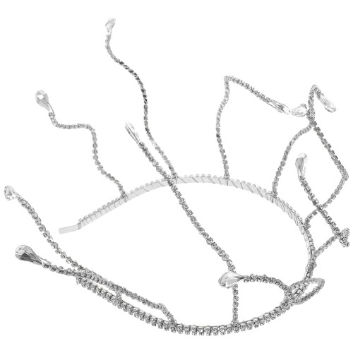 5Pz Argento Accessorio Per Donne Sposa 2