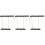 3Set Posatoio Gioco in Legno Per Uccelli Parrot Stand Marrone Chiaro 6