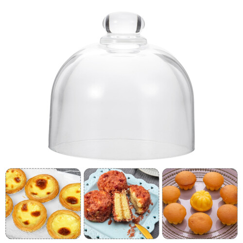 4Pz Trasparente Robusta Per Torte Snack E Dessert Casa 2