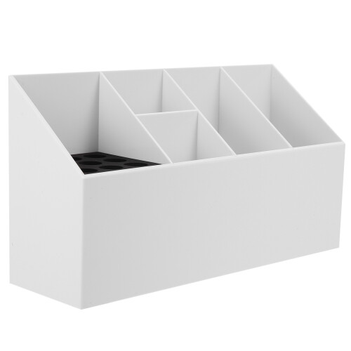 3Pz Organizer Bianco in Porta E Pettine Per