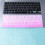 3Pz Copritastiera Sottile Rosa in Silicone Per Notebook 13/15 10